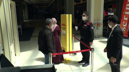 Erzurum'da AVM'ler hizmete açıldı