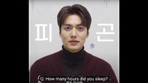 [ENG SUB] LEE MIN HO INTERVIEW The King - Eternal Monarch -Answering in 5 Words