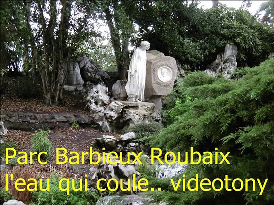 PARC BARBIEUX ROUBAIX  l'eau qui coule