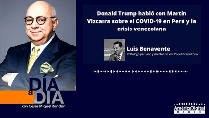 Trump habría felicitado a Martín Vizcarra por la posición de Perú frente a la crisis venezolana