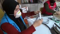 Mobilyada Kullanılan Jumbo ile 5 Dakikada Siperlikli Maske Üretiyorlar