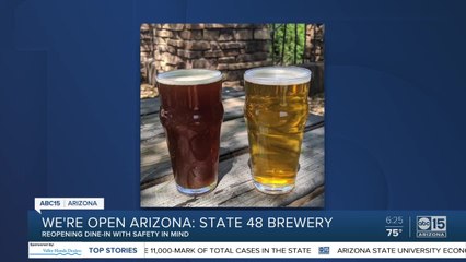 Télécharger la video: We're Open, Arizona: State 48 Brewery reopening with a smile