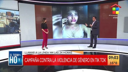 Campaña contra la violencia de género en TikTok