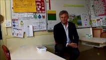 Arnaud Tanquerel, vice-président de Bayeux Intercom s'exprime sur la reprise de l'école mardi 12 mai 2020