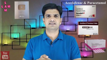 Aceclofenac and Paracetamol tablets | Zerodol P tablet