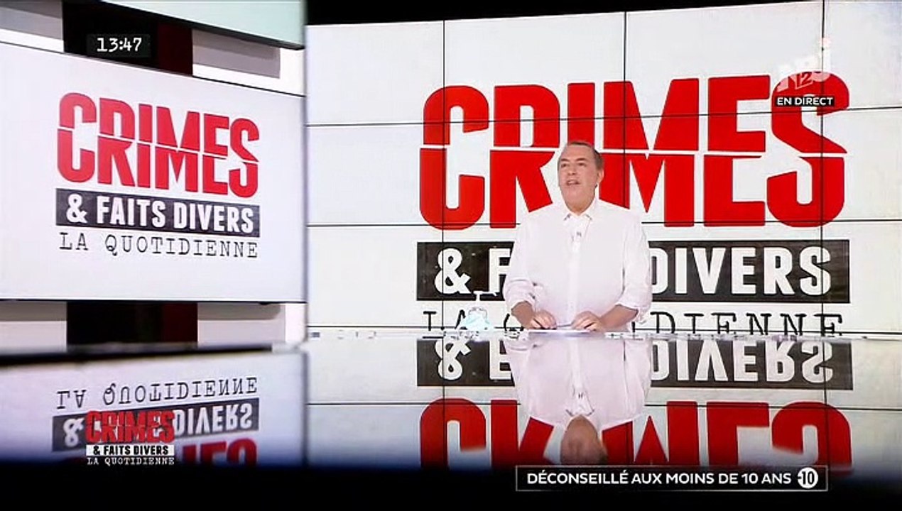 En plateau, en direct et avec des invités, la quotidienne de "Crimes et faits divers" a fait son retour à 13h35 sur NRJ 12: Jean-Marc Morandini explique dans quelles conditions