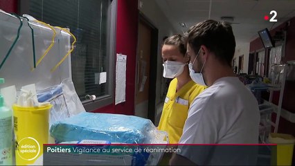 CHU de Poitiers : les unités Covid en réanimation se vident, mais la vigilance reste de mise