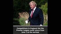 Breaking News - Premier League could resume by June