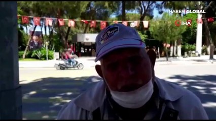 4 saatlik izinde ayakkabı boyamaya çıktı