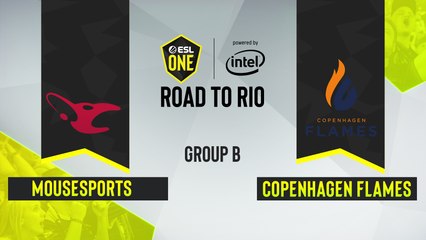 CS:GO - Copenhagen Flames vs. mousesports [Nuke] Map 2 - ESL One: Road to Rio - Group B - EU