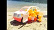 LEARNING SHAPES and COLORS on the Beach with DANIEL Tigers Neighbourhood Toys and Musical SUV