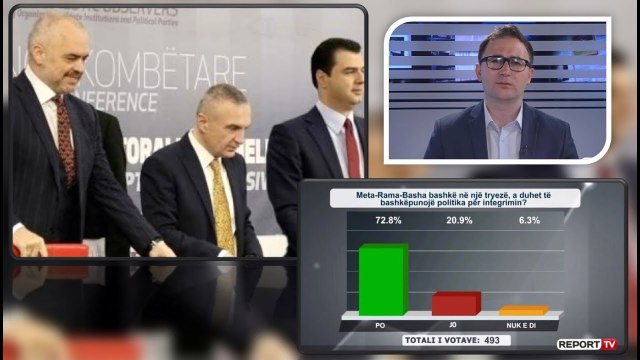 Report TV - Takim Meta-Rama-Basha për integrimin, telefonuesja zbulon LIVE kush e pengon dhe pse