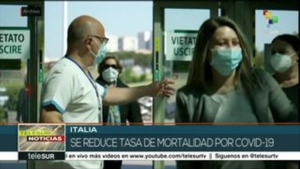 Afirma gobierno italiano que bajó su tasa de mortalidad por Covid-19
