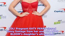 See Pregnant Katy Perry's Unborn Baby Give the Middle Finger in Ultrasound