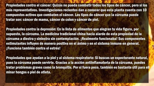 CURCUMA Propiedades curativas: Digestion, Drepesion, Bronquitis, Piel sana, Anti microbiana