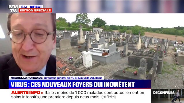 Coronavirus: Nous avons 9 cas positifs sur 127 personnes à la suite d'obsèque, déclare le directeur général de l'ARS Nouvelle-Aquitaine