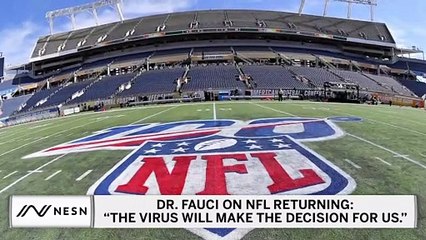 Dr. Fauci Outlines Difficulties For NFL Returning To Action Amid Pandemic