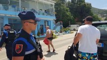Covid-19/ Vlorë- Policia largon qytetarët nga plazhi, disa prej tyre kundërshtojnë