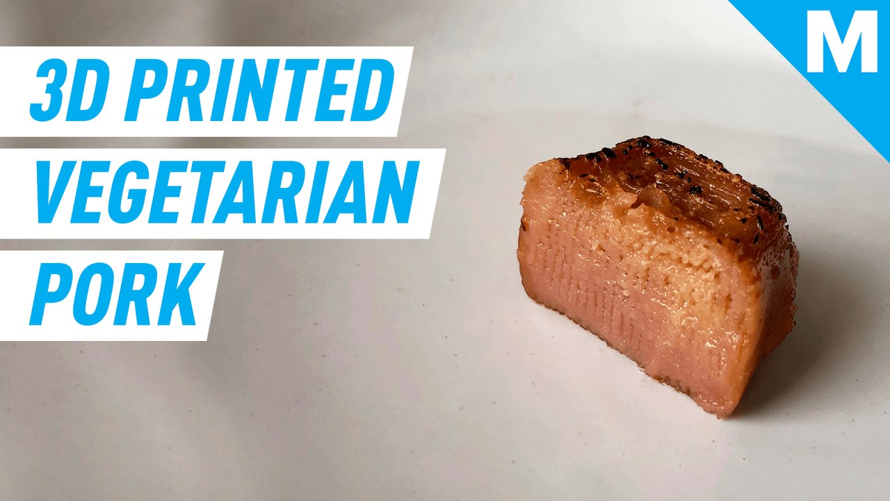 This company is 3D printing plant-based pork