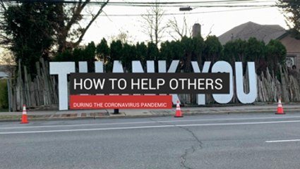 How to Help Others During the Coronavirus Pandemic