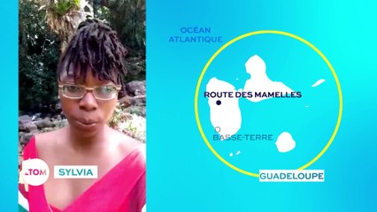Guadeloupe : Route des mamelles