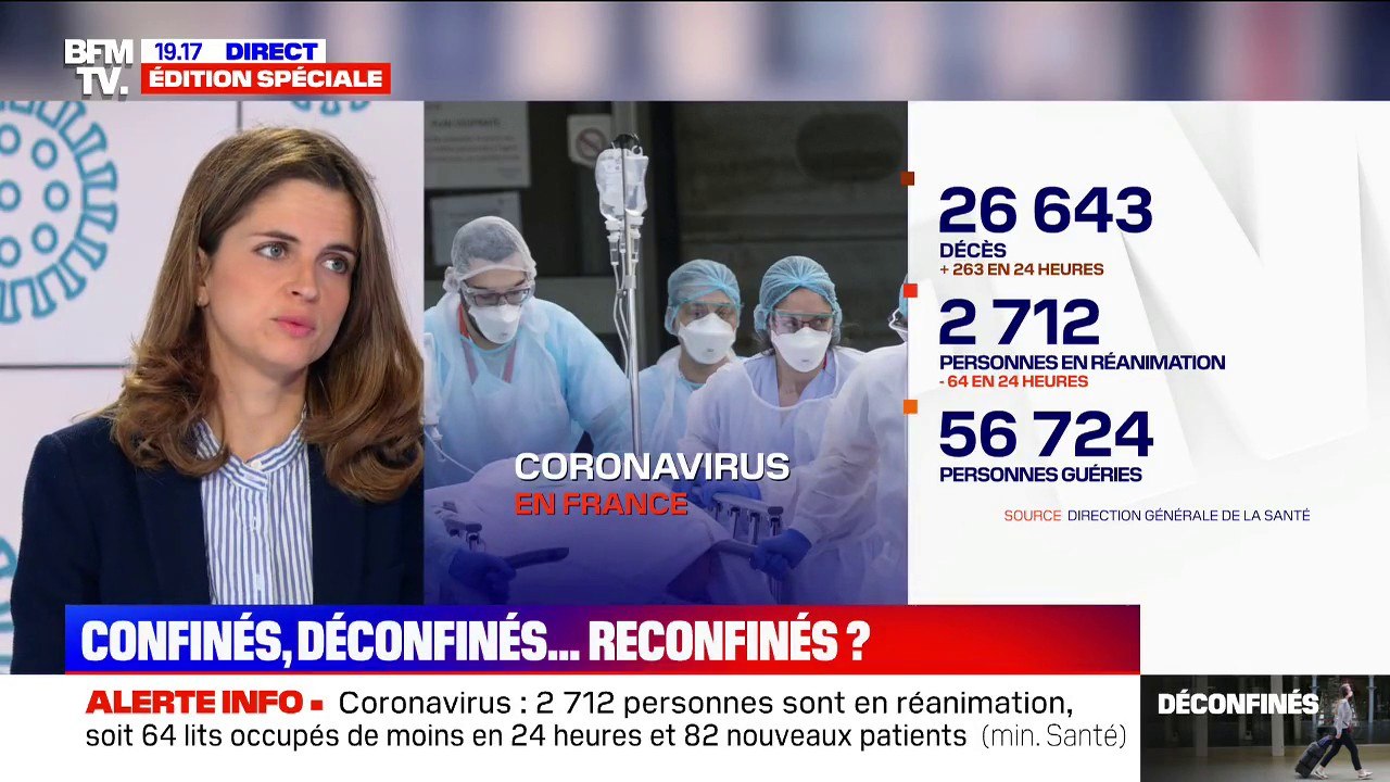 Coronavirus : 263 personnes sont mortes en 24h, portant le bilan à 26.643 décès depuis le début de l'épidémie en France