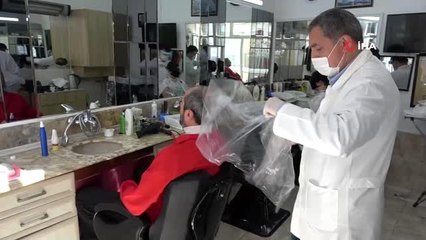 Berber ve kuaförlerde tıraş zamanı