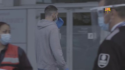 El FC Barcelona de baloncesto pasa los test de COVID- 19 y las pruebas físicas