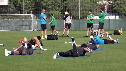 Aytemiz Alanyaspor hazırlıklarını sürdürdü