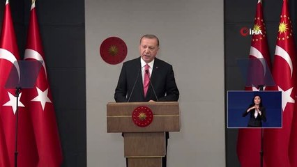 Cumhurbaşkanı Erdoğan: "16 -17 -18- 19 Mayıs tarihlerinde yine sokağa çıkma kısıtlaması...