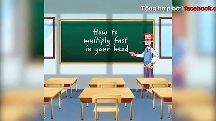 Cách nhân nhẩm trong đầu cực hiệu quả