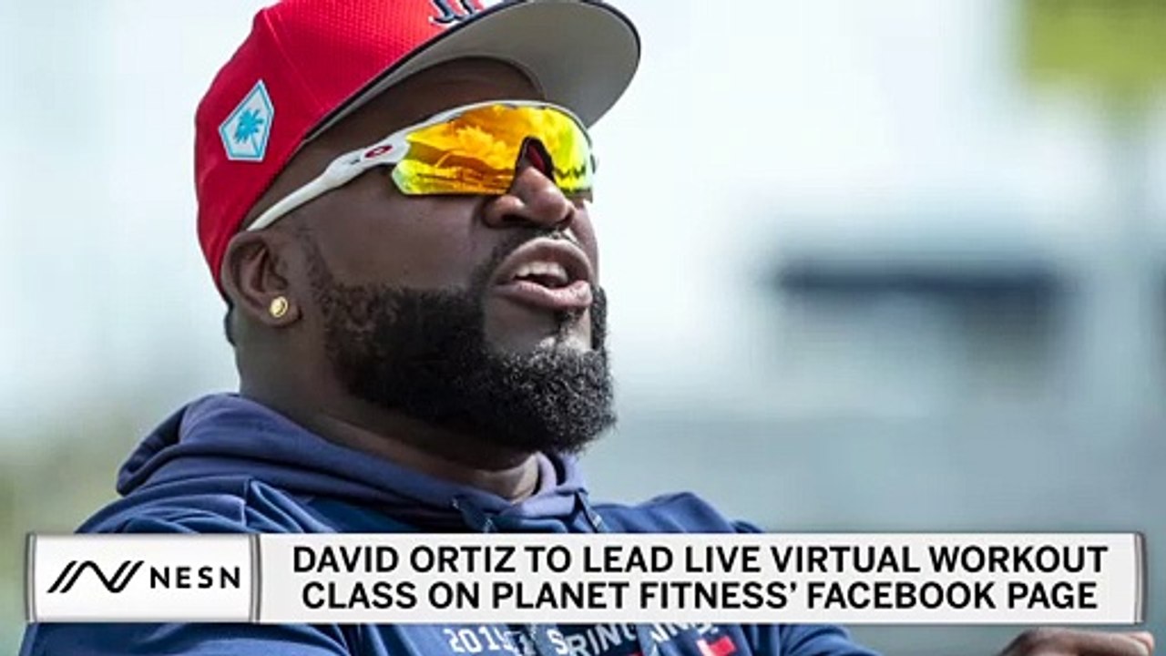 David Ortiz To Host Live And Free Planet Fitness Virtual Workout Class
