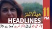 ARY NEWS HEADLINES | 11 PM | 11th MAY 2020