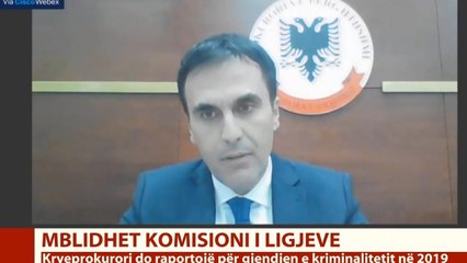 Report TV - Kryeprokurori Olsian Çela raporton te Komisioni i Ligjeve