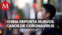 China reporta nuevos casos de coronavirus