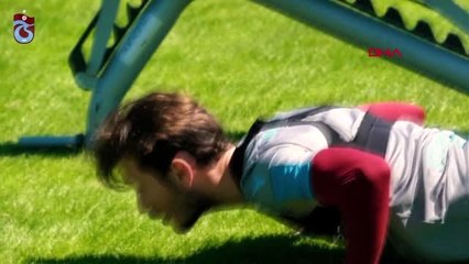 SPOR Trabzonspor dayanıklılık çalıştı
