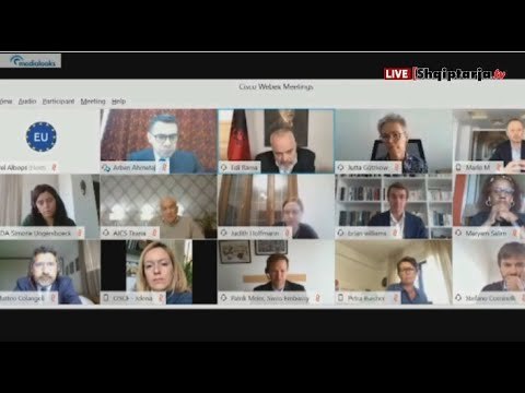 Report TV -Rama video-konferencë me donatorët e rindërtimit/ Ahmetaj: Gati dosjet për t'i monitoruar