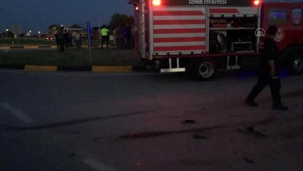 Minibüs ve kamyonun çarpıştığı kazada 1 kişi öldü