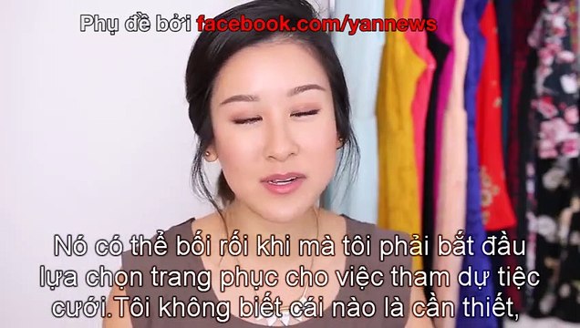 Chọn trang phục dự tiệc cưới