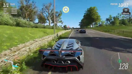 Forza Horizon 4 - Lamborghini Veneno   Goliath Gameplay