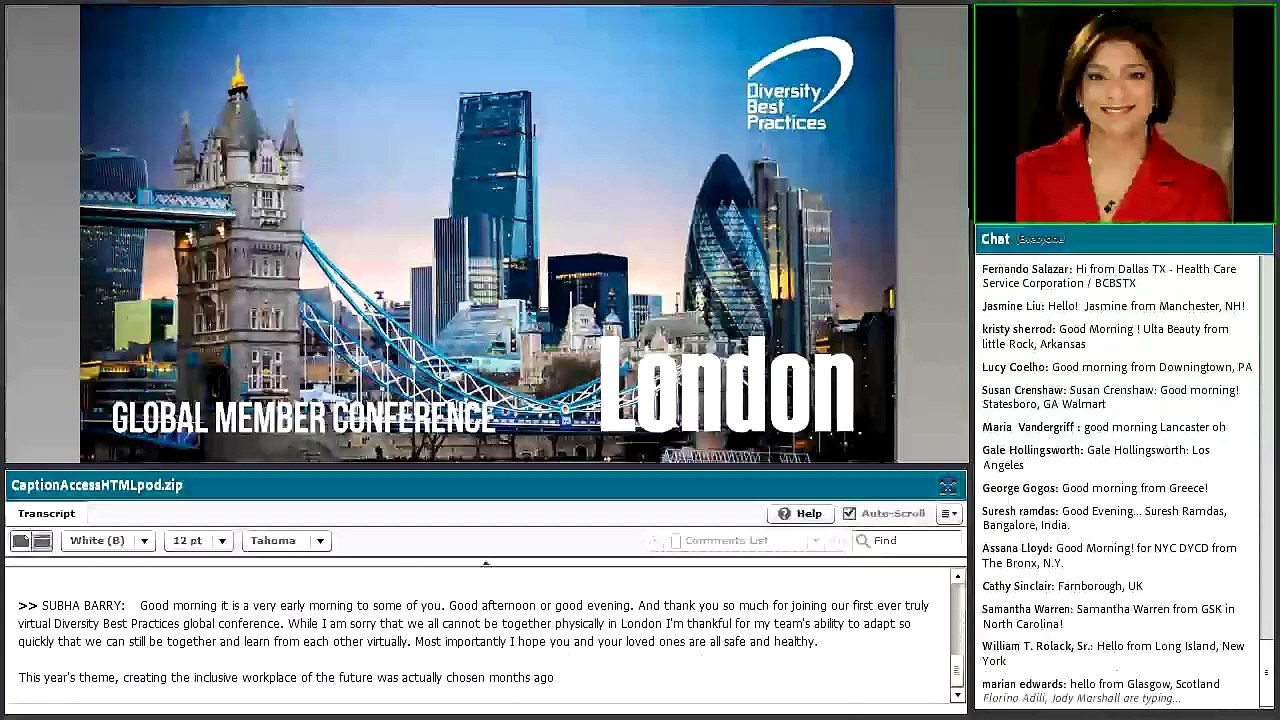 Global Member Conference Keynote with Stephen Frost Apri 2020