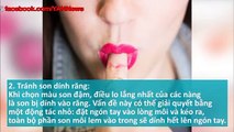 10 mẹo giải quyết mọi vấn đề rắc rối với son môi