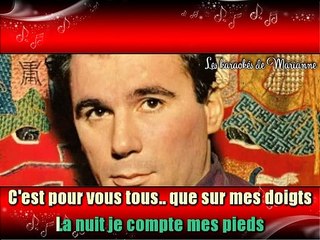KARAOKE CLAUDE NOUGARO - Dansez sur moi