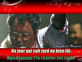 KARAOKE CLAUDE NOUGARO - Bleu blanc blues