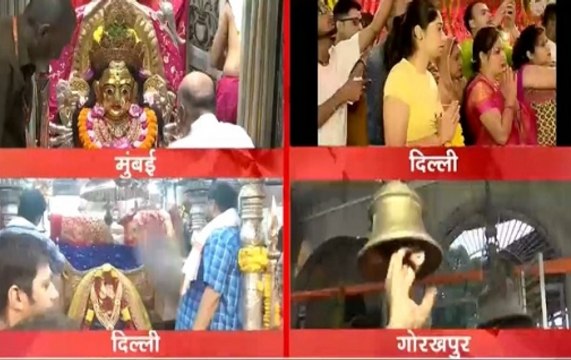 Jhandewalan To Kalka Devi: Devotees Queue Up Outside Durga Temples
