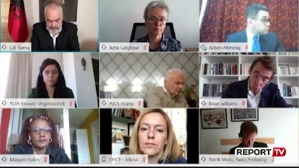Report TV -Rama video-konferencë me donatorët e rindërtimit/ Ahmetaj: Do ju japim dosjet