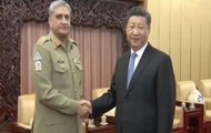 Pakistan Army Chief Bajwa Meets Chinese President Xi Jinping