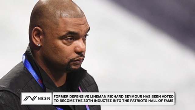 Former Defensive Lineman Richard Seymour To Be Inducted Into The Patriots Hall Of Fame