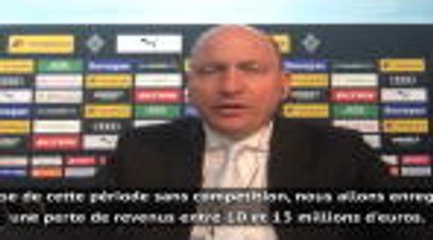 Coronavirus - M'Gladach va perdre entre 10 et 13 millions d’euros