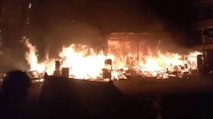 Fire Breaks Out At Furniture Shop In Delhi's Shaheen Bagh